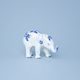 Little Elephant 11 x 7 cm, Original Blue Onion Pattern