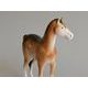 Horse 19 x 6 x 19,5 cm, Luxor, Porcelain Figures Duchcov