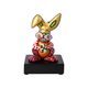 Figurine Romero Britto - Orange Rabbit, 9,5 / 8,5 / 14 cm, Porcelain, Goebel