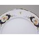 Plate set for 6 pers., Thun 1794 Carlsbad porcelain, BERNADOTTE arms