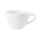 Cup coffee 0,26 l, Beat white, Seltmann Porcelain