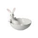 Bowl with an Easter Rabbit inside - Bowl for Sweets, 20 x 16 x 16 cm, Goebel