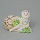 Daisy 4,3 x 7,8 x 6,5 cm, Saxe, Porcelain Figures Duchcov