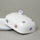 Máslenka hranatá velká - komplet dvoudílná 0,250 kg, házenka s modrou linkou, Český porcelán a.s.