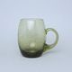 Beer mug - Krakle (Green), 500 ml, Floriánova huť