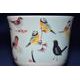 Bird Song: Šálek 420 ml a podšálek snídaňový, Anglický kostní porcelán, Roy Kirkham
