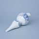 Christmas tree tip - perforated 7,5 x 22 cm, Original Blue Onion Pattern