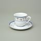Cup 100 ml + saucer 115 mm espresso, Thun 1794, karlovarský porcelán, ROSE 80283