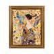 Picture Lady with fan 49.5 / 4 / 59.5 cm, porcelain, G. Klimt, Goebel