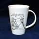 Mug Monza 0,33 l, men's bicycle, Český porcelán a.s.