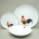 ROOSTER: Plate set 12 pcs. ELEGANCE, Thun 1794 a.s.