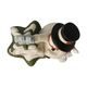 Snowman figurine Let it Snow 13 / 8.5 / 12cm, stoneware, Goebel