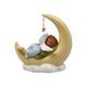 Guardian Angel Cozy Moon Night 11 / 5,5 / 11 cm, porcelain, Nina & Marco, Goebel