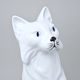 Kočka Bílá 22,5 x 17 x 34 cm, Luxor, Porcelánové figurky Duchcov
