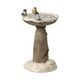 Figurine Winter bird bath, 7 / 6 / 8,5 cm, stoneware, Goebel