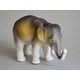 Elephant 20,5 x 7 x 12,5 cm, Porcelain Figures Duchcov