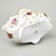 Bowl oval footed 22,5 cm x 12 x 14 cm, Cecily, QueensCrown porcelain