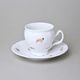 Saucer 15,5 cm, Thun 1794 Carlsbad Porcelain, BERNADOTTE hazenka