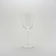 Luxurious Design White Wine Glass 350 ml, lower stem, Glassworks Kvetna 1794