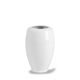 Vase middle 170 mm, Thun Calsbad porcelain, Lea white
