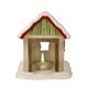 Candle holder Snowed-in Chicken Coop 14.5 / 16.5 / 15.5 cm, stoneware, Goebel