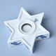 Candle holder Star 9 x 2,2 cm, Original Blue Onion Pattern