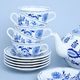 Tea set for 6 pers., Original Blue Onion Pattern