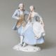 Couple Rococo 16,5 x 12 x 21 cm, Luxor, Porcelain Figures Duchcov