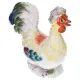 Rooster figurine 11 cm, Meissen porcelain