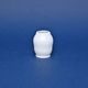 Toothpicks box, Thun 1794 Carlsbad porcelain, BERNADOTTE white