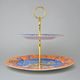 2-pcs. Compartment dish (27 + 19 cm), Foulard, Lamart: Palais Royal
