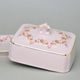 Butter dish for 250 g butter, Leander, decor 158, rose china