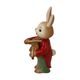 Rabbit figurine Little Violinist 4.5 / 4 / 8cm, stoneware, Goebel