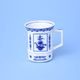 Blue Onion: Mug square 250 ml, Leander Loučky