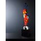 Figurka Tmavě červená 13 / 13 / 70 cm, porcelán, W. Kandinsky, Goebel