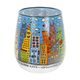 Wind light James Rizzi - Summer in the City, 8,5 / 8,5 / 9,5 cm, Glass, Goebel