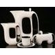 Tea set for 6 persons Keiko, Thun Studio, Luxury Porcelain