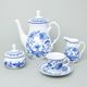Coffee set for 6 persons, Thun 1794 Carlsbad porcelain, Natalie - Onion