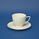 Cup 140 ml + saucer 135 mm, Lea ivory, Thun 1794