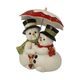 Snowmen figurine Winter Love 11 / 10 / 14.5cm, stoneware, Goebel
