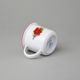 Mug Tina mini 100 ml, Poinsettia (Christmas star/rose), Český porcelán a.s.