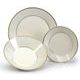 Lea ivory + gold: Plate set for 6 pers., Thun 1794