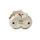 Snowmen figurine Winter Love 11 / 10 / 14.5cm, stoneware, Goebel