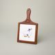 Board decorative SQUARE 13,5 x 23 cm, Goose decor