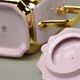 Konvice čajová 0,8 l, Empír 380, Růžový porcelán z Chodova