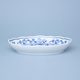 Oval salad dish 20 cm, Original Blue Onion Pattern
