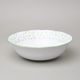 NATÁLIE zelené kvítky: Mísa kompotová 24 cm, Thun 1794, karlovarský porcelán