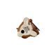 Rabbit figurine Happy Bassist 4.5 / 4 / 8cm, stoneware, Goebel