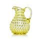 Crystal Jug 2000 ml, Citrín - Polka Dot, Kvetna 1794 Glassworks