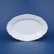 Oval side dish 26 cm, Thun 1794 Carlsbad porcelain, BERNADOTTE white